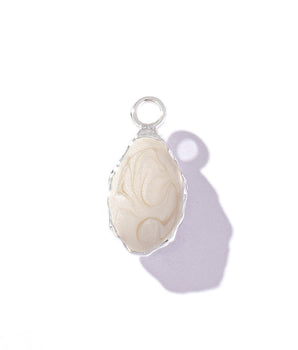 carina oyster shell mother of pearl silver